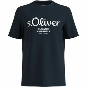 s.Oliver RLBS T-SHIRT SS NOOS Pánské tričko, tmavě modrá, velikost obraz