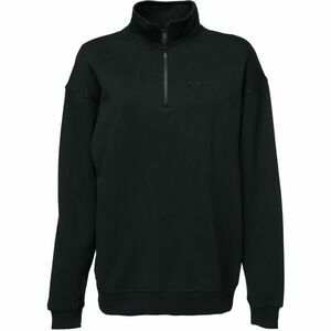 Roxy ESSENTIAL ENERGY HALF ZIP Dámská mikina, černá, velikost obraz