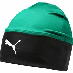 Puma LIGA BEANIE Čepice, zelená, velikost obraz