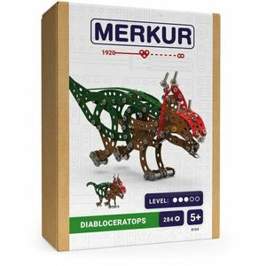 MERKUR DINO – DIABLOCERATOPS Kovový model, mix, velikost obraz