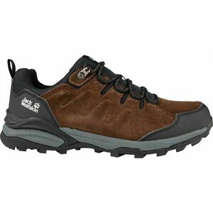 Jack Wolfskin MTN GOAT LOW M Pánská outdoorová obuv, hnědá, velikost 41 obraz