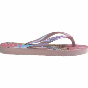 HAVAIANAS KIDS SLIM PRINCESS Dívčí žabky, růžová, velikost 33/34 obraz