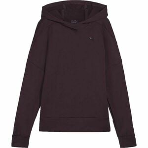 Puma CLOUDSPUN HOODIE Dámská sportovní mikina, vínová, velikost obraz