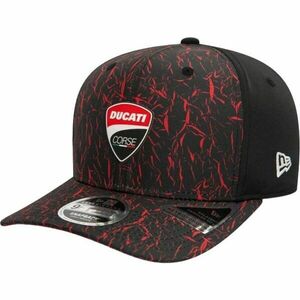 New Era DUCATI MOTOR CRINKLE AOP 9FIFTY Kšiltovka, černá, velikost obraz