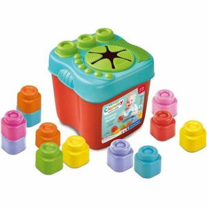 CLEMENTONI CLEMMY BABY - SENSORY BUCKET WITH CUBES Kreativní set, mix, velikost obraz