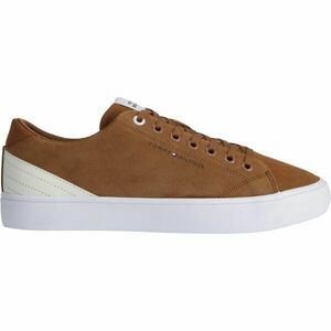 Tommy Hilfiger HI VULC CORE LOW SUEDE Pánské tenisky, hnědá, velikost obraz