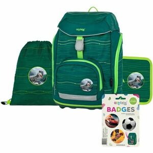 Oxybag SHERPY GREEN Školní set, zelená, velikost obraz