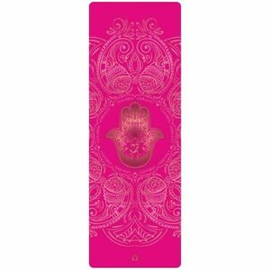 YOGGYS TRAVEL YOGA MAT 1.5 MM HAMSA GYPSY SOUL Podložka na jógu cestovní, růžová, velikost obraz