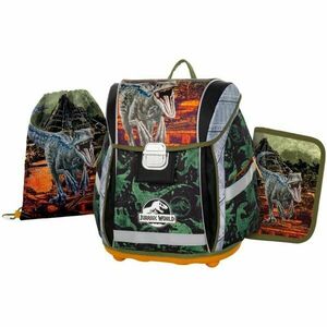 Oxybag SET JURASSIC WORLD Školní set, zelená, velikost obraz