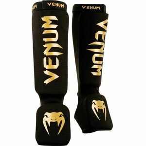 Venum KONTACT SHIN GUARDS Chrániče holení, černá, velikost obraz