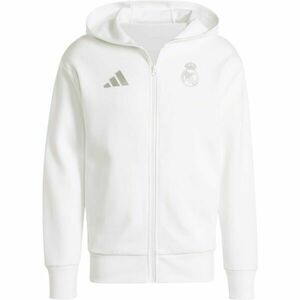 adidas REAL MADRID ANTHEM Pánská mikina, bílá, velikost obraz