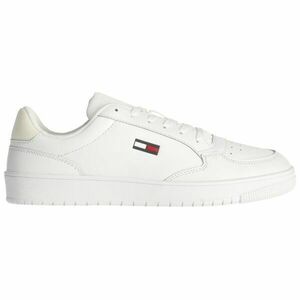 Tommy Hilfiger TOMMY JEANS CITY LEATHER CUPSOLE Pánské tenisky, bílá, velikost obraz