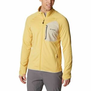 Columbia TRIPLE CANYON FULL ZIP Pánská funkční mikina, žlutá, velikost obraz