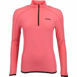 Colmar LADIES SWEATSHIRT Dámská mikina s krátkým zipem, růžová, velikost obraz