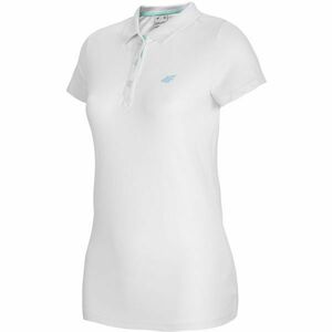 4F WOMEN´S T-SHIRT Dámské polo tričko, bílá, velikost obraz