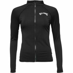 Billabong CORE LONG SLEEVE ZIP FRONT Dámské surfovací triko, černá, velikost obraz