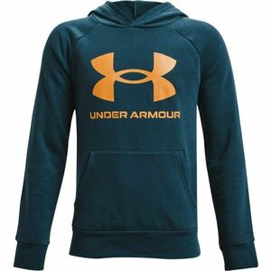 Under Armour RIVAL Chlapecká mikina, modrá, velikost obraz