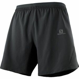 Salomon CROSS 7'' SHORTS NO L M Pánské šortky, černá, velikost obraz