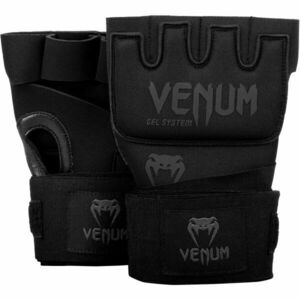 Venum KONTACT GEL GLOVE WRAPS Rukavice, černá, velikost obraz