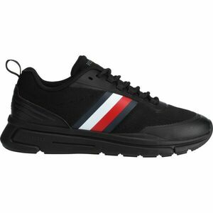 Tommy Hilfiger MODERN RUNNER STRIPES KNIT Pánské tenisky, černá, velikost obraz