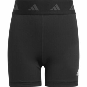 adidas TECHFIT AEROREADY SHORT LEGGINGS Dívčí elastické kraťasy, černá, velikost obraz