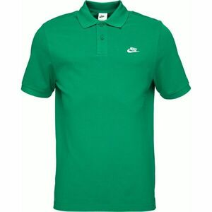 Nike CLUB Pánské polotričko, zelená, velikost obraz