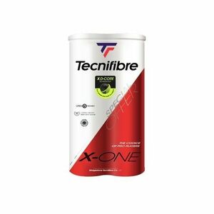 TECNIFIBRE X-ONE BIPACK 2 x 4 PCS Duo balení tenisových míčů, žlutá, velikost obraz