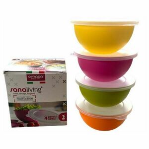 OMADA SANALIVING BOWLS SET Set misek, mix, velikost obraz