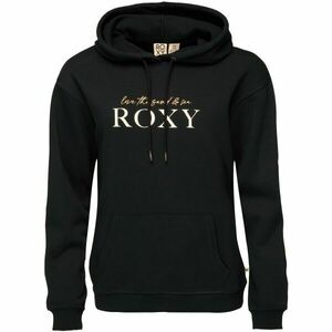 Roxy SURF STOKED HOODIE BRUSHED Dámská mikina, černá, velikost obraz