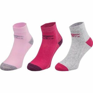 Umbro SPORT SOCKS 3P Dětské ponožky, růžová, velikost obraz