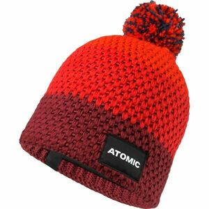 Atomic RACING BEANIE Pletená čepice, červená, velikost obraz