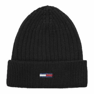 Tommy Hilfiger TJW FLAG BEANIE Dámská zimní čepice, černá, velikost obraz