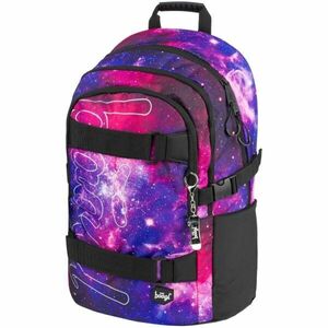 BAAGL SKATE BACKPACK GALAXY Školní batoh, fialová, velikost obraz