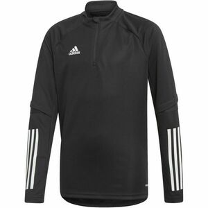 adidas CONDIVO 20 TOP Chlapecká fotbalová mikina, černá, velikost obraz