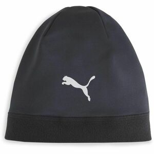 Puma RUNNING BEANIE Sportovní čepice, černá, velikost obraz