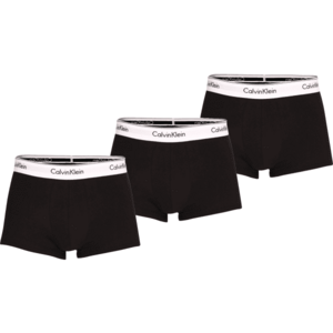 Calvin Klein MODERN CTN STRETCH-TRUNK 3PK Pánské boxerky, černá, velikost obraz