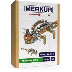 MERKUR DINO - ANKYLOSAURUS Kovový model, mix, velikost obraz