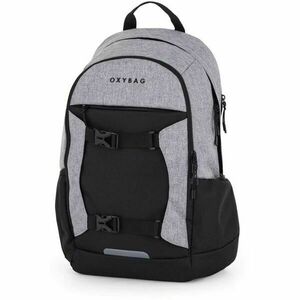 Oxybag ZERO Studentský batoh, šedá, velikost obraz