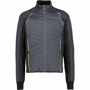 CMP MAN JACKET Pánská hybridní bunda, tmavě šedá, velikost obraz