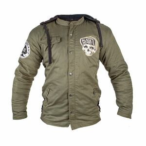 Pánská bunda W-TEC Black Heart Khaki Jacket s aramidem Garage Built 5XL obraz