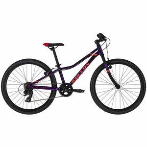 Juniorské kolo KELLYS KITER 30 24" 7.0 Purple 11" (125-145 cm) obraz