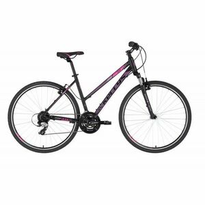 Dámské crossové kolo KELLYS CLEA 30 28" 7.0 Black Pink M (19", 165-180 cm) obraz