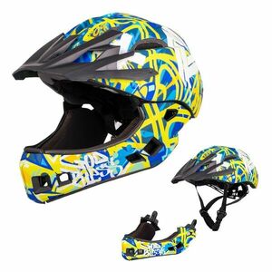 Downhill přilba W-TEC Delgada Freestyle Blue S (52-56) obraz