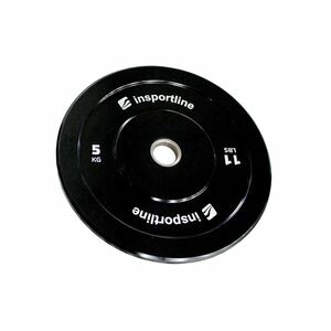 Gumový kotouč inSPORTline Bumper Plate Lite 5 kg 50 mm obraz