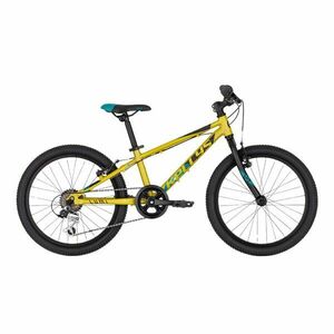 Dětské kolo KELLYS LUMI 30 20" - model 2024 Yellow 10" (115-135 cm) obraz