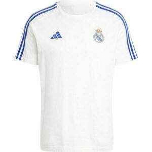 adidas REAL MADRID DNA TEE Pánské triko, bílá, velikost obraz