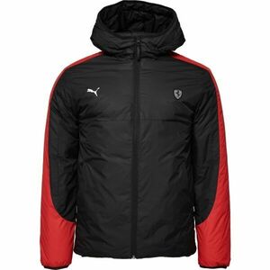 Puma FERRARI STYLE REVERSIBLE PADDED JACKET Pánská zimní bunda, černá, velikost obraz