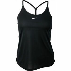 Nike ONE DRI-FIT ELASTIKA Dámský sportovní top, černá, velikost obraz