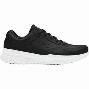 Under Armour EDGE LEATHER Pánská volnočasová obuv, černá, velikost 44.5 obraz