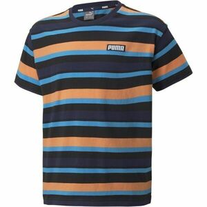 Puma ALPHA STRIPED TEE Dětské triko, mix, velikost obraz